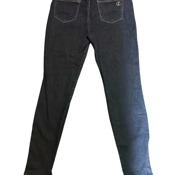 CJ by Cookie Johnson "Joy" Denim Leggings – Dark Wash – Made in USA 29 - Picture 2 of 5